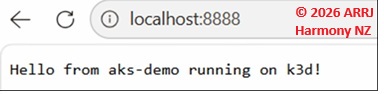 OPERATIONAL API APPLICATION RUNNING ON LOCAL KUBERNETES CLUSTER